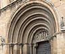 Puerta rom&aacute;nica de la iglesia de San Pedro de Olite