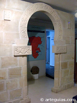 Interior del Museo Arqueológico de Salas de los Infantes