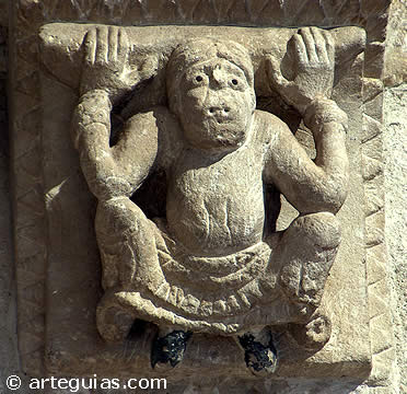 Atlante en San Claudio de Olivares