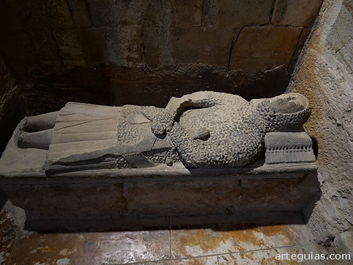 Lauda sepulcral en la Capilla de los Muertos