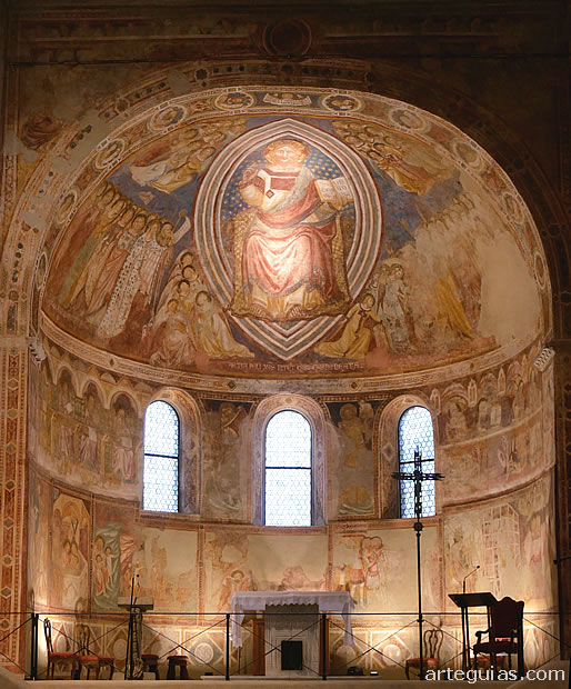 Interior del &aacute;bside