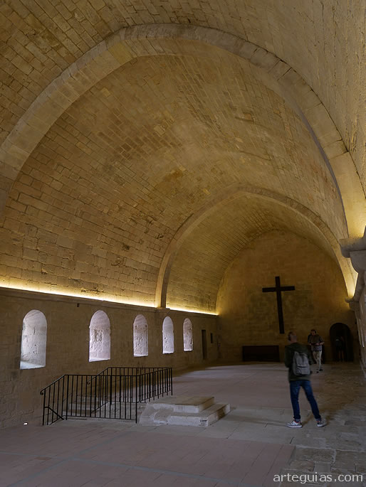 Dormitorio de monjes