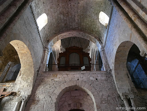 Capilla superior o tribuna del westwerk