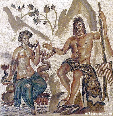 Soberbio mosaico romano expuesto