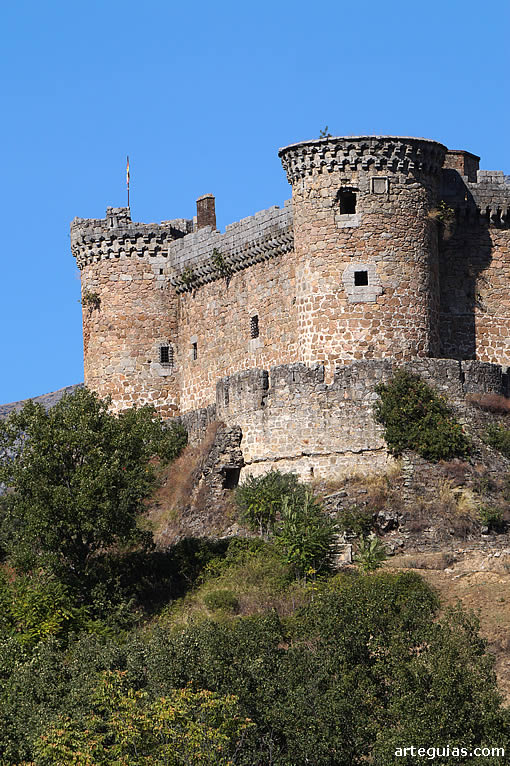 Torres occidentales del castillo