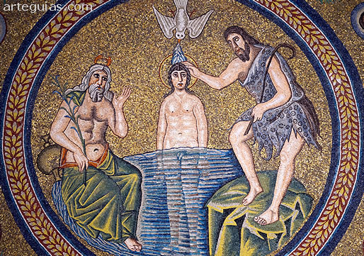 Gu&iacute;a del Baptisterio Arriano de R&aacute;vena, Italia