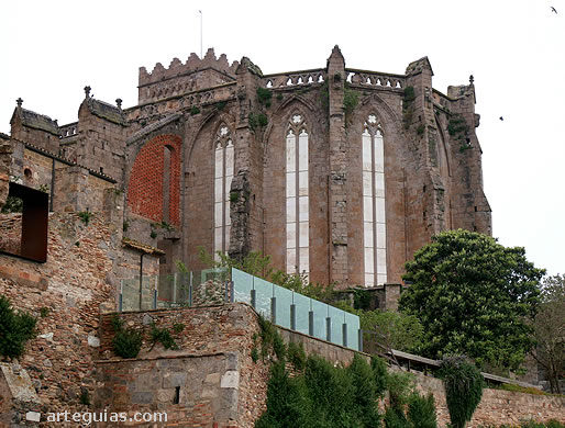 Cabecera de la Bas&iacute;lica de Castell&oacute; d'Emp&uacute;ries, Girona