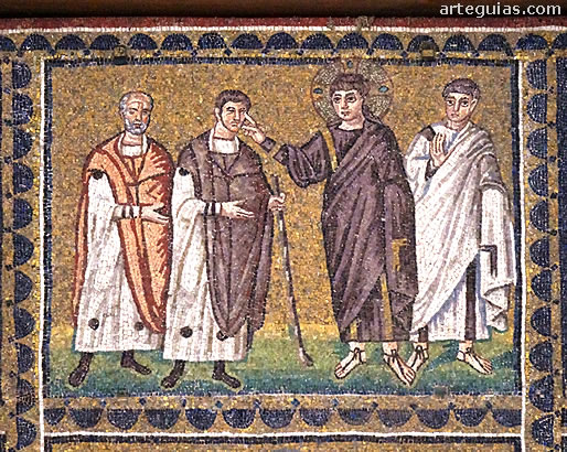 Milagro de la curaci&oacute;n de un ciego