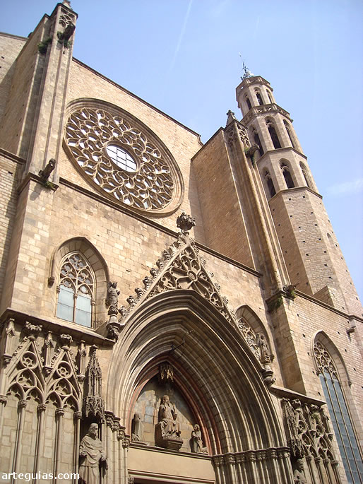Bas&iacute;lica de Santa Mar&iacute;a del Mar, Barcelona