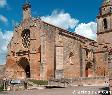 Doña Berenguela mandó construir la colegiata de Castrojeriz, Burgos