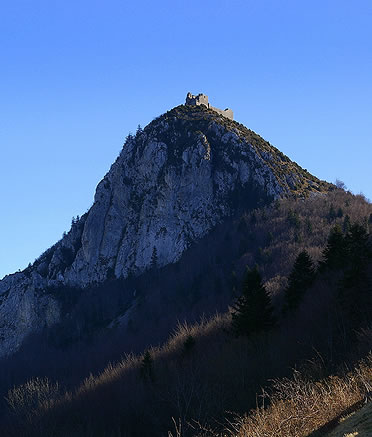 Castillo de Motsegur, fortaleza de los c&aacute;taros