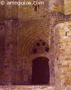 Portada de la iglesia de Santa Mar&iacute;a