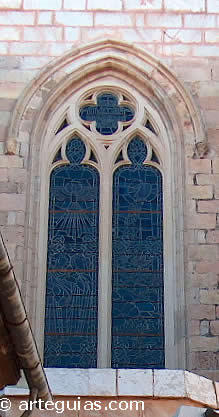 Ventanal. Iglesia de Burriana