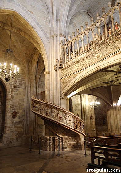 El coro de la iglesia arciprestal