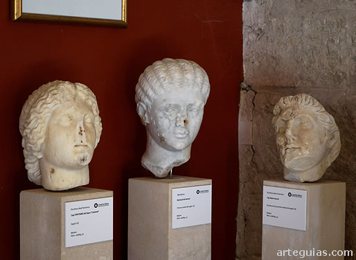 Estatuas romanas (cabezas) de la Colección Despuig