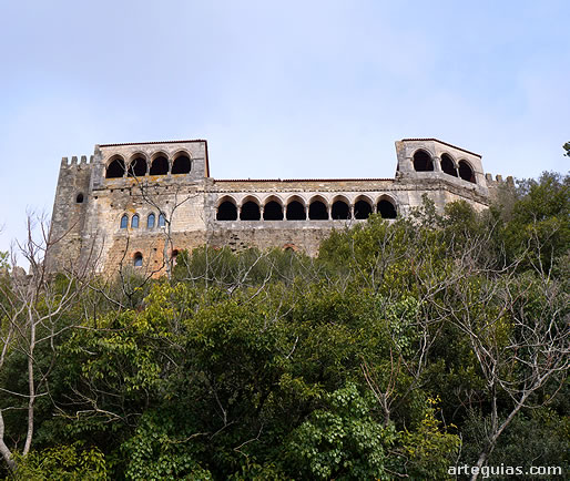 Castillo de Leir&iacute;a desde el sur