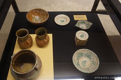 Cerámica andalusí en el Museo de Historia
