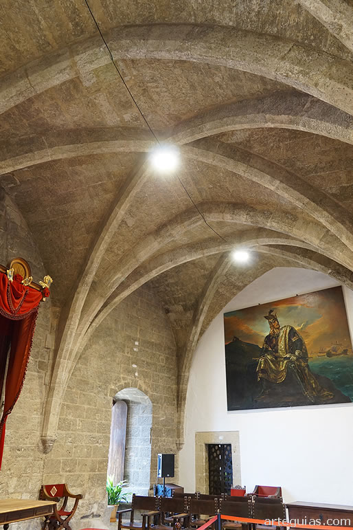 Salón del Trono del Castillo de Bellver