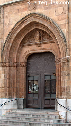 Concatedral de Santa Mar&iacute;a de la Asunci&oacute;n de Castell&oacute;n. Portada norte