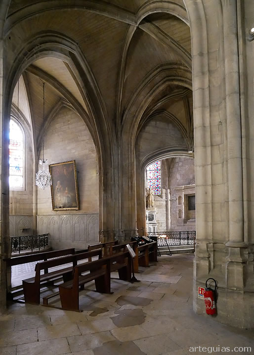 Girola de la cabecera g&oacute;tica