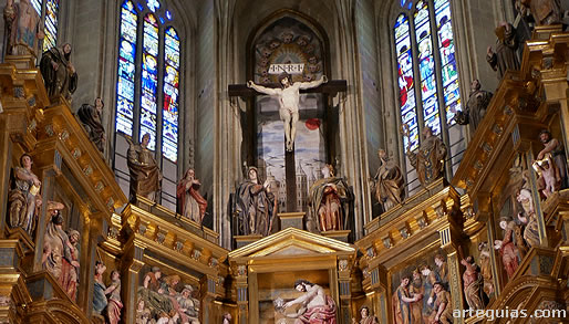&Aacute;tico del retablo
