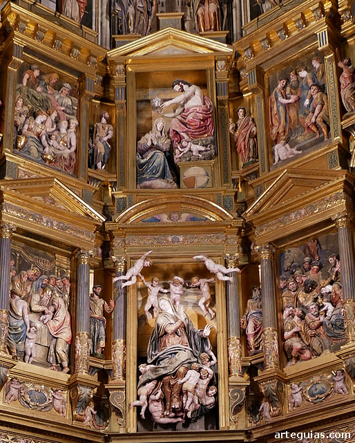 Detalle del retablo
