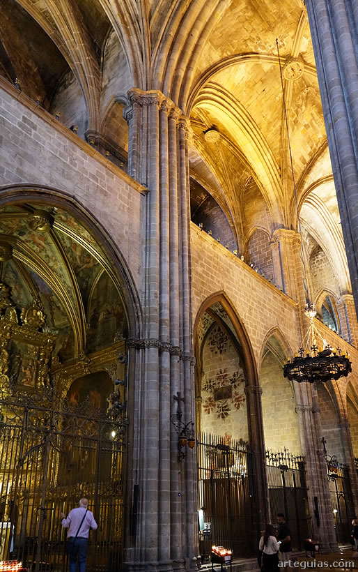 Interior de la Catedral de Barcelona