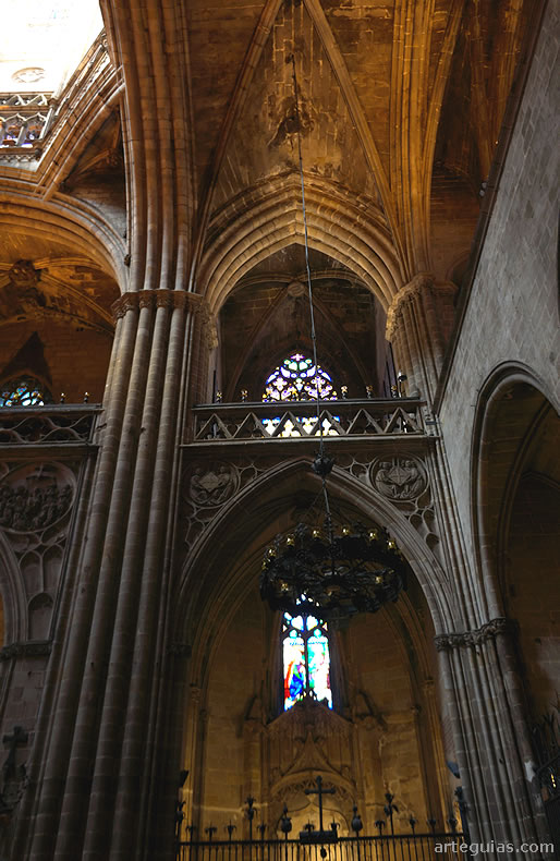 Catedral de Barcelona: estructura interior