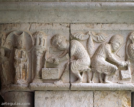 Relieve del claustro catedralicio