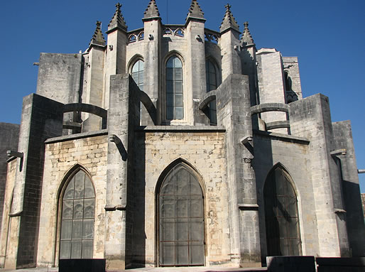 Exterior de la cabecera g&oacute;tica