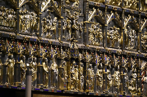 Retablo g&oacute;tico de la catedral