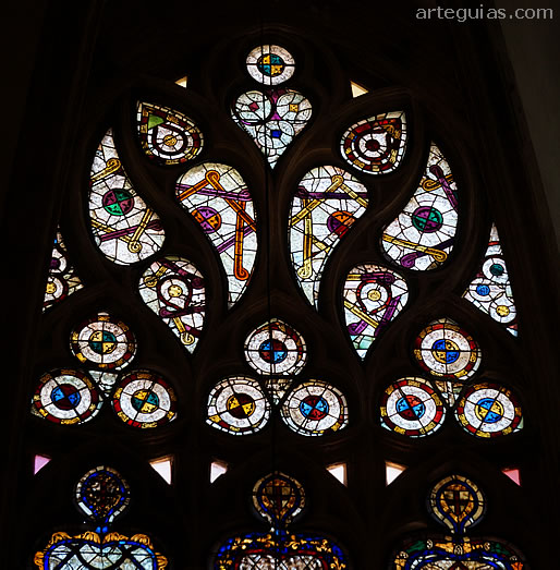 Ventanal g&oacute;tico de la catedral