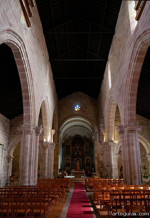 Vila Real. Interior de la catedral