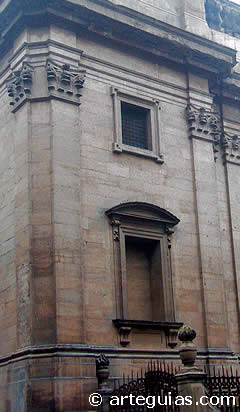 Detalle de los muros. Seu Nova o Catedral Nueva de Lleida
