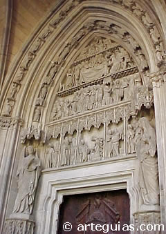 Portada g&oacute;tica de la catedral