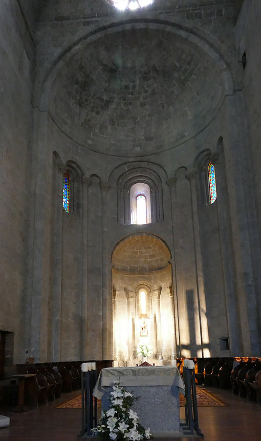 Catedral de Seu d'Urgell: interior del &aacute;bside