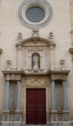 Portada de la catedral de Vic