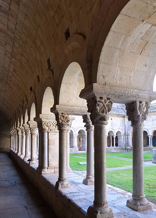 Panda del claustro de la Catedral de Girona