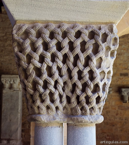Capitel del claustro de Saint-Gaudens