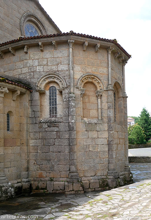 Colegiata de Sar: ábside central