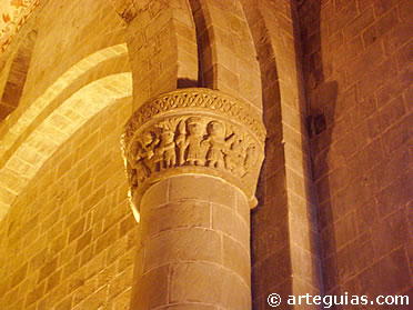 La talla de Elines es ruda pero expresiva