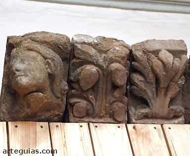 Canecillos de la cornisa