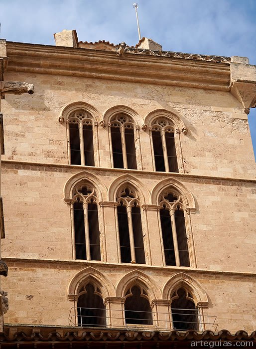 Cuerpo de campanas de la torre de la Catedral de Palma de Mallorca