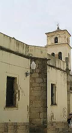 Concatedral de M&eacute;rida, la torre campanario  desde el norte