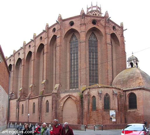 Iglesia del Convento de los Jacobinos de Toulouse, Francia