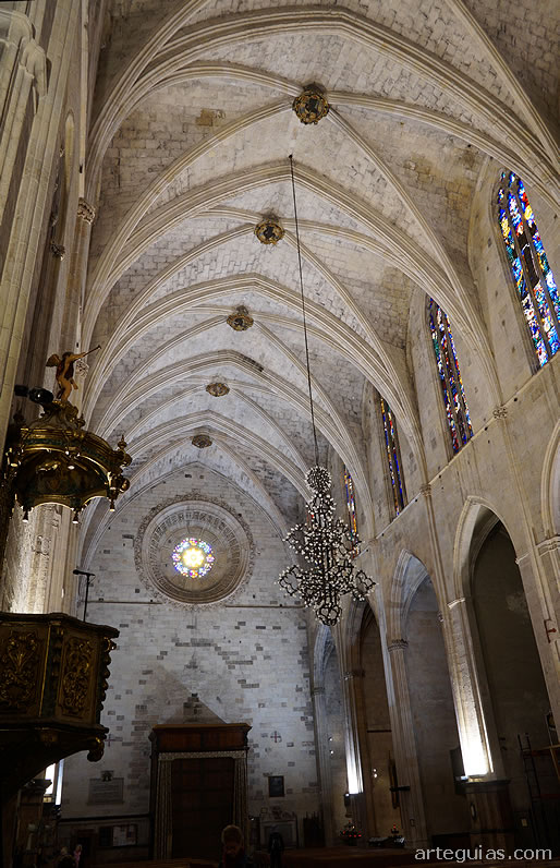 Altímo interior de la iglesia de San Francisco