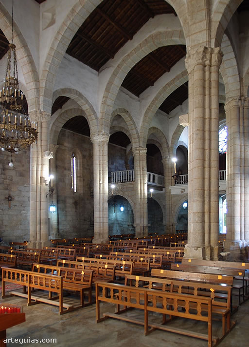 Interior del Convento de Santo Domingo de Ribadavia