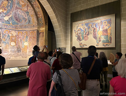 Pinturas de Navasa en el Museo Diocesano de Jaca