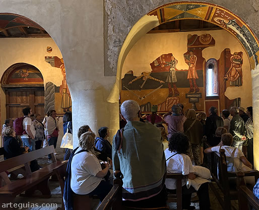 En la iglesia de Sant Joan de Bo&iacute;