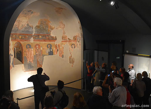 Museo de Solsona: pinturas de Sant Vicen&ccedil; de Rus